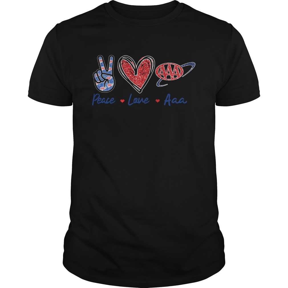 Peace Love Aaa shirt