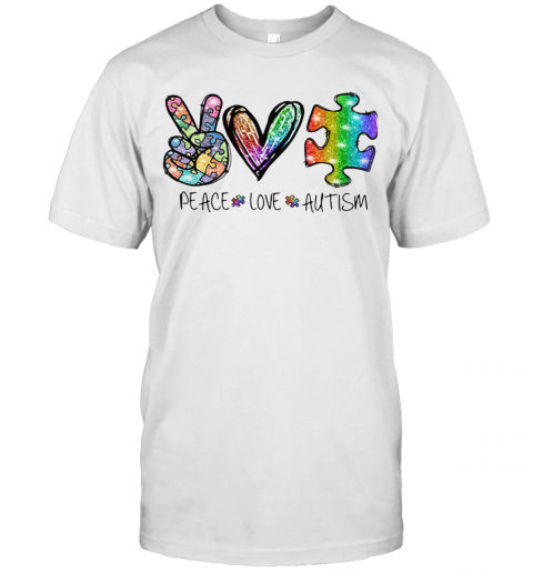Peace Love Autism T-Shirt