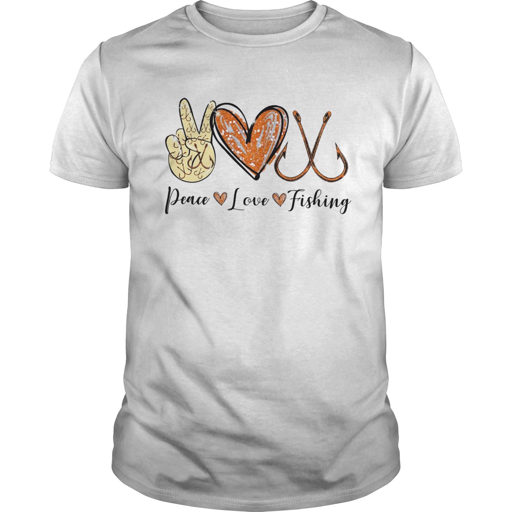Peace Love Cure Fishing shirt