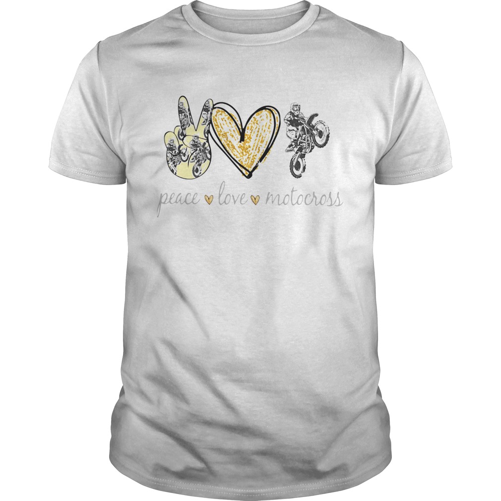 Peace Love Motocross shirt
