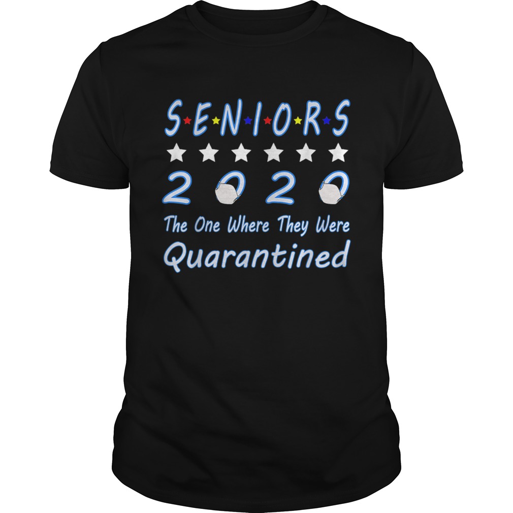 Senior Quarantine Class Of 2020 Graduation shirt