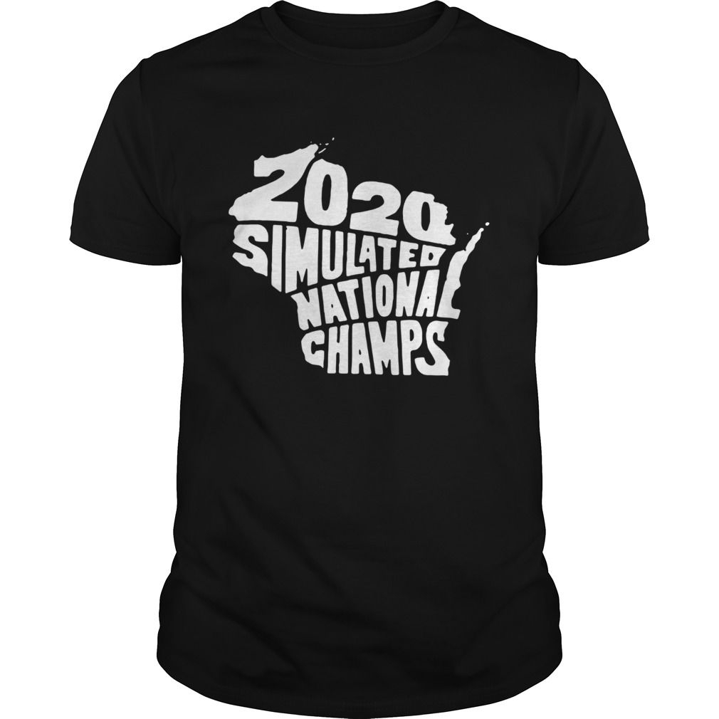 Simulated National Champs 2020 shirt