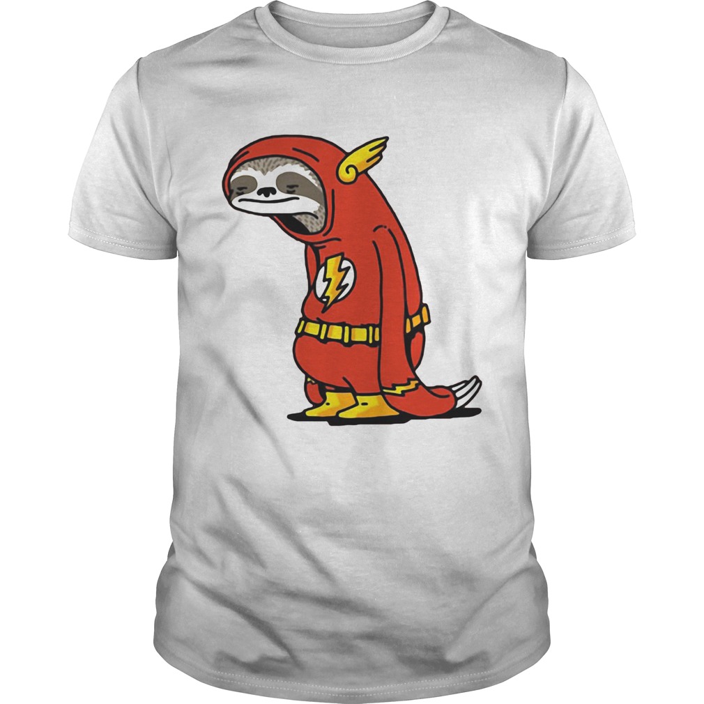 Sloth Flash Sticker shirt