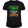 St Patricks Day Irish Shark Funny Gift For Men Women Kids  Unisex