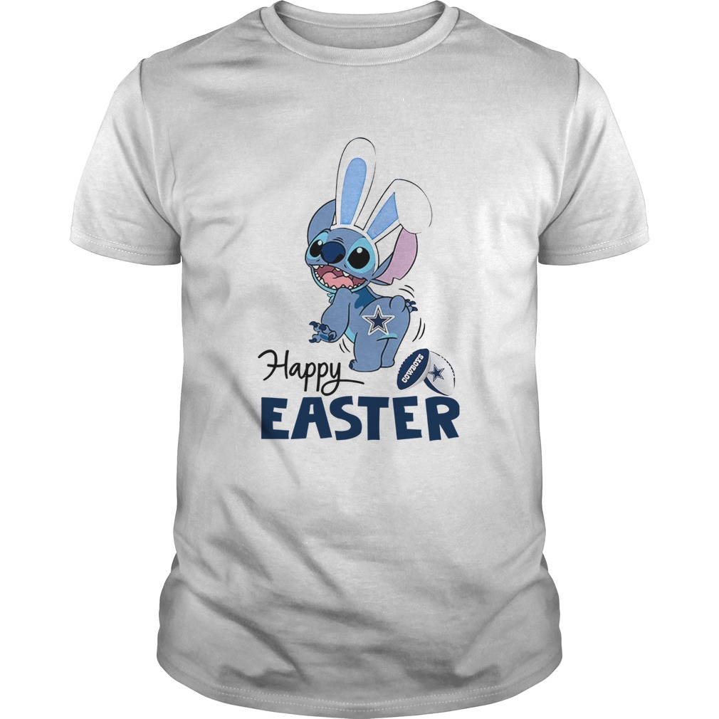 Stitch Dallas Cowboys Happy Easter shirt