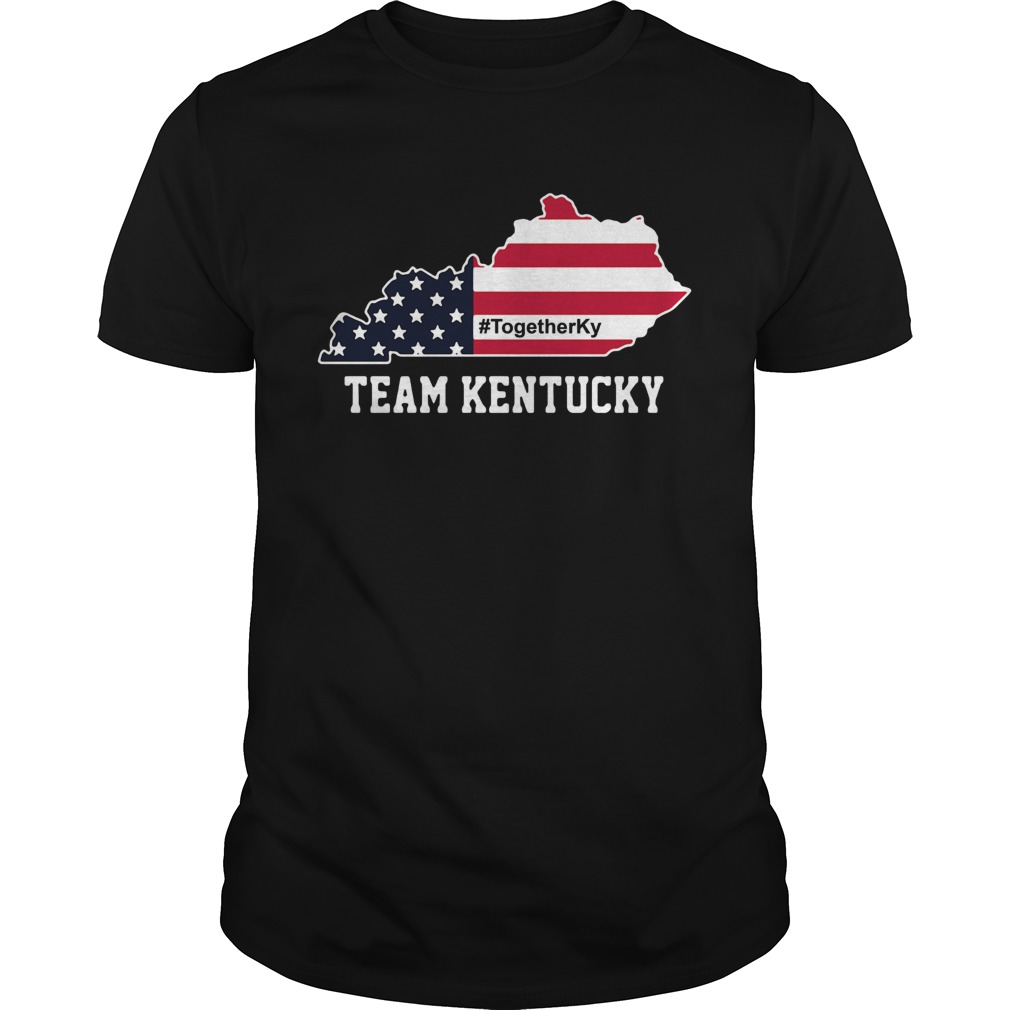 Team Kentucky American Flag shirt