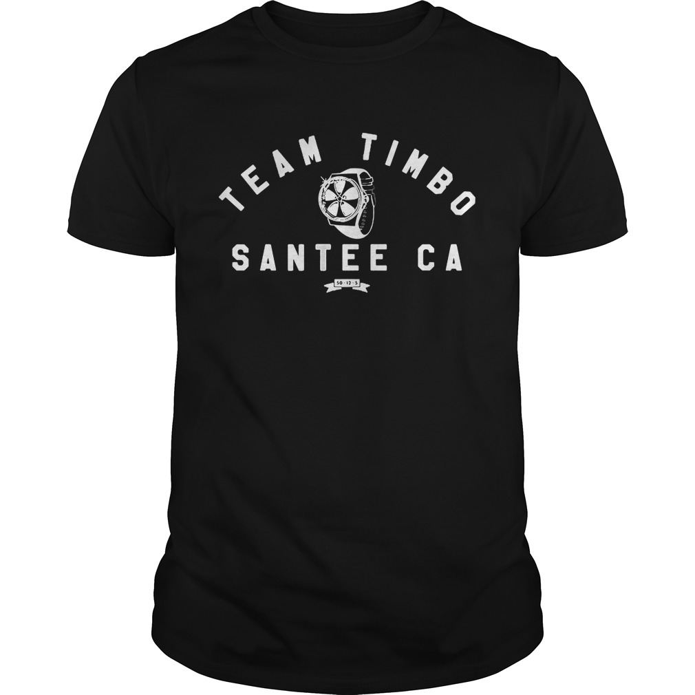 Team Timbo Santee shirt