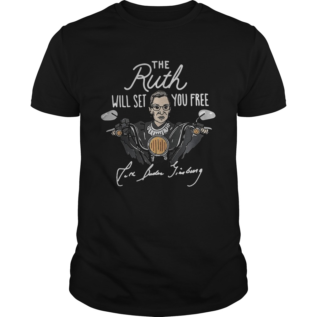 The Ruth will set your free signature motorbike shirt