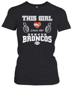 broncos t shirts women's