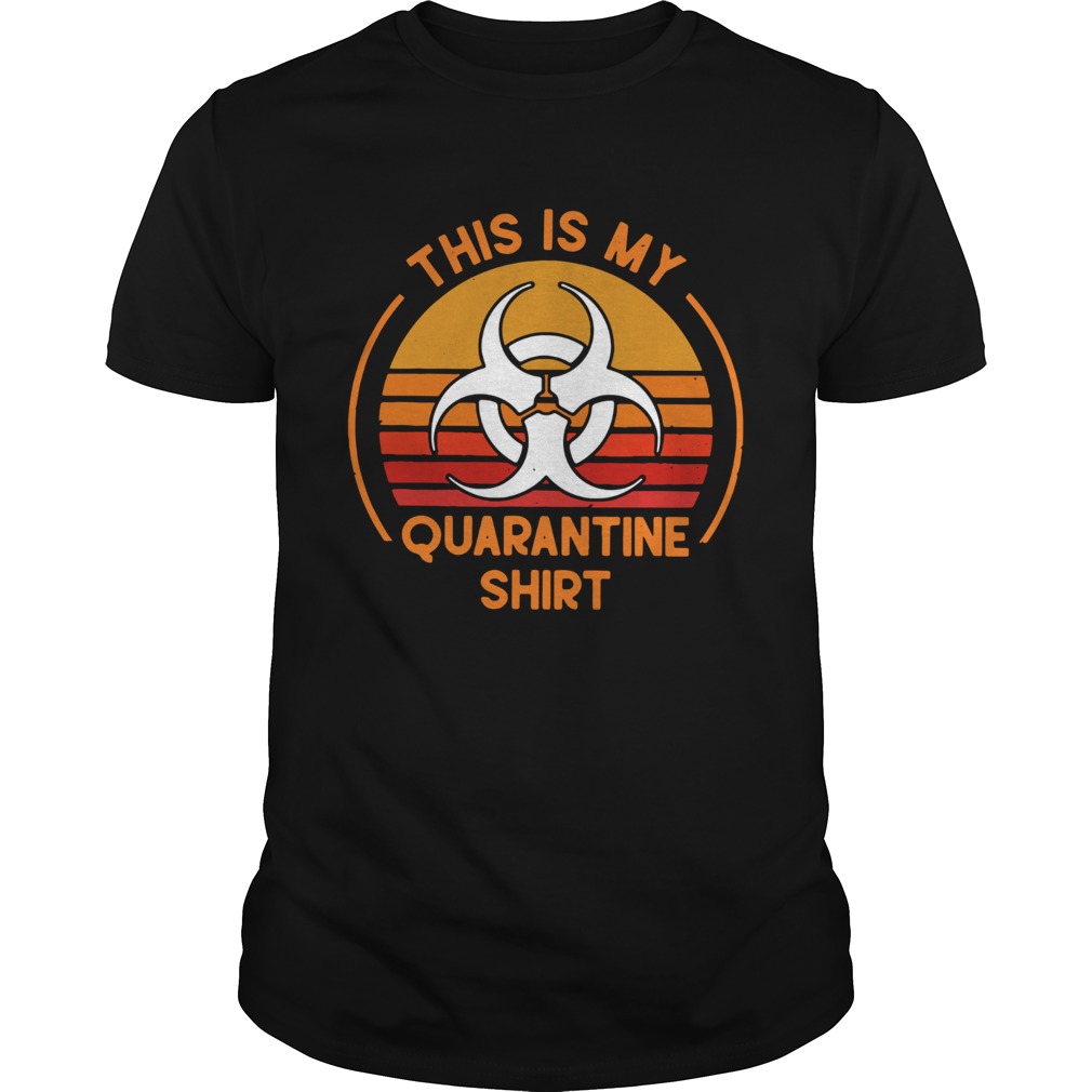 This Is My Quarantine Virus Awareness Flu shirt