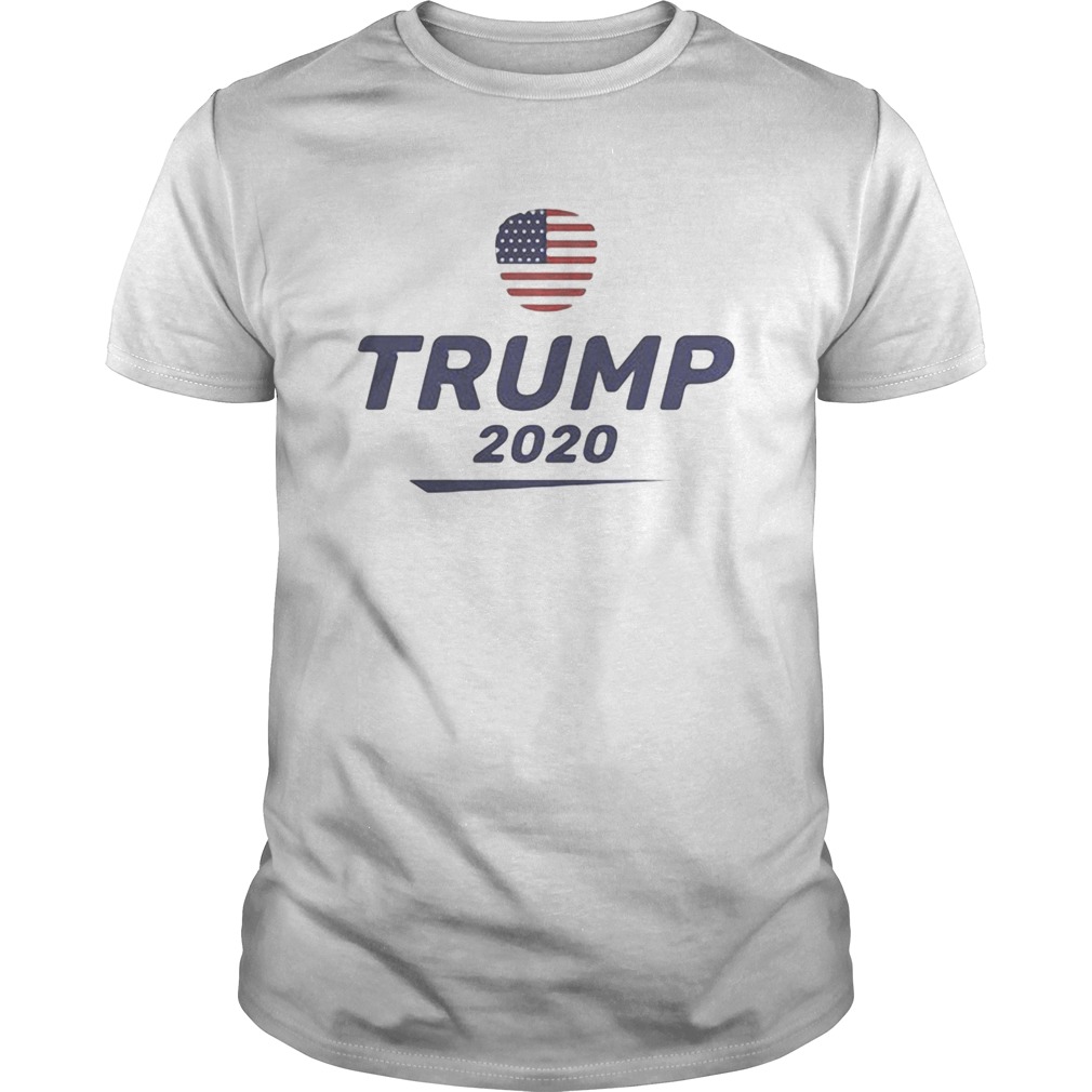 This unique Trump 2020 The us American flag shirt