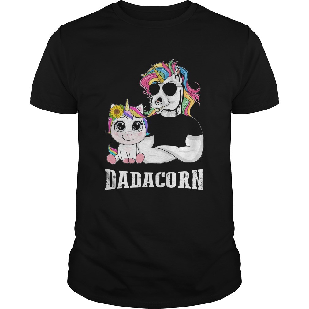 Unicorn Papa Dadacorn shirt