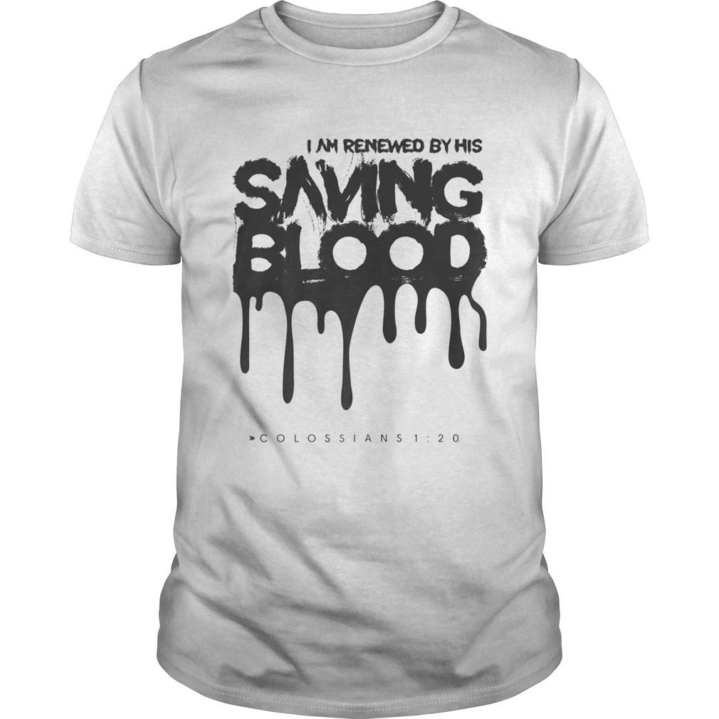 Unique Casual Cotton Saving Blood Christian Cute Top shirt