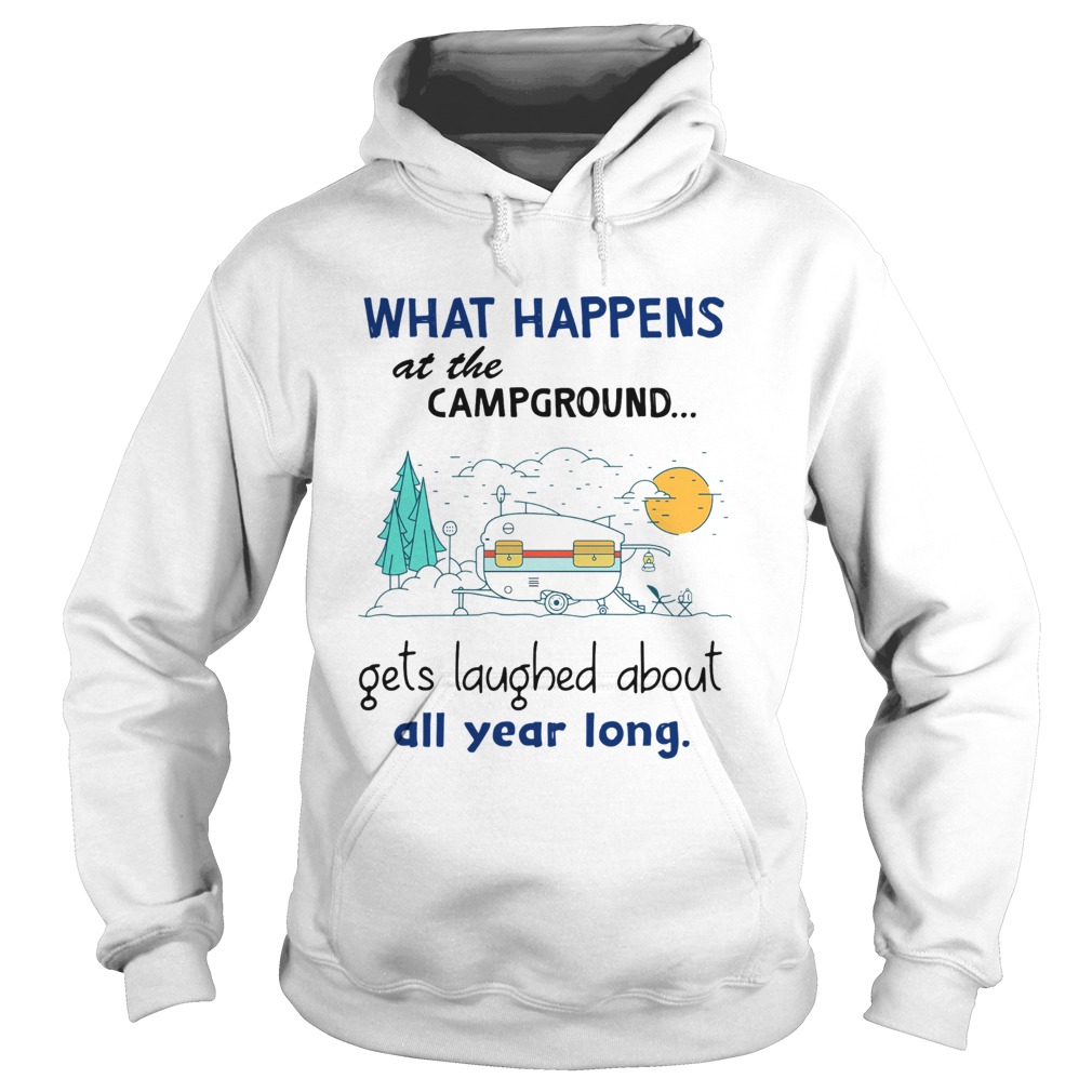 TEEPOMY Gets Laughed About All Year Long Campground Unisex Hoodie 