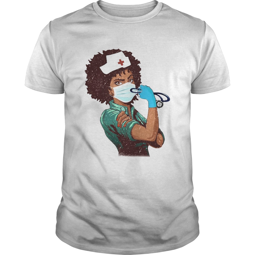 Black Nurse Strong Women shirt