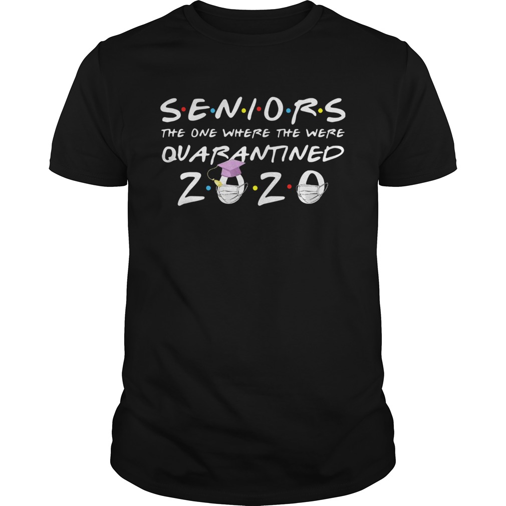 Seniors The One Where The Were Quarantine Toilet Paper Class Of 2020 shirt