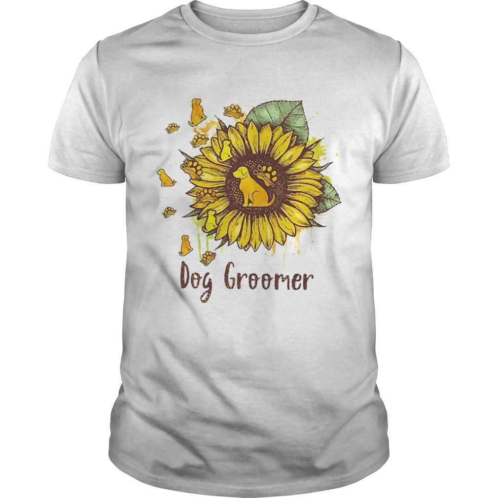 Sunflower Dogs Groomer shirt