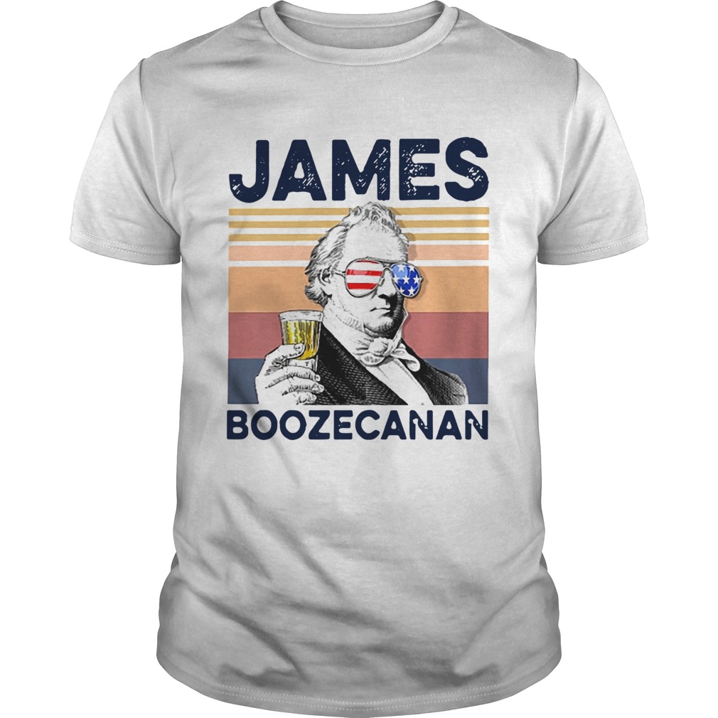 American Flag James Boozecanan shirt