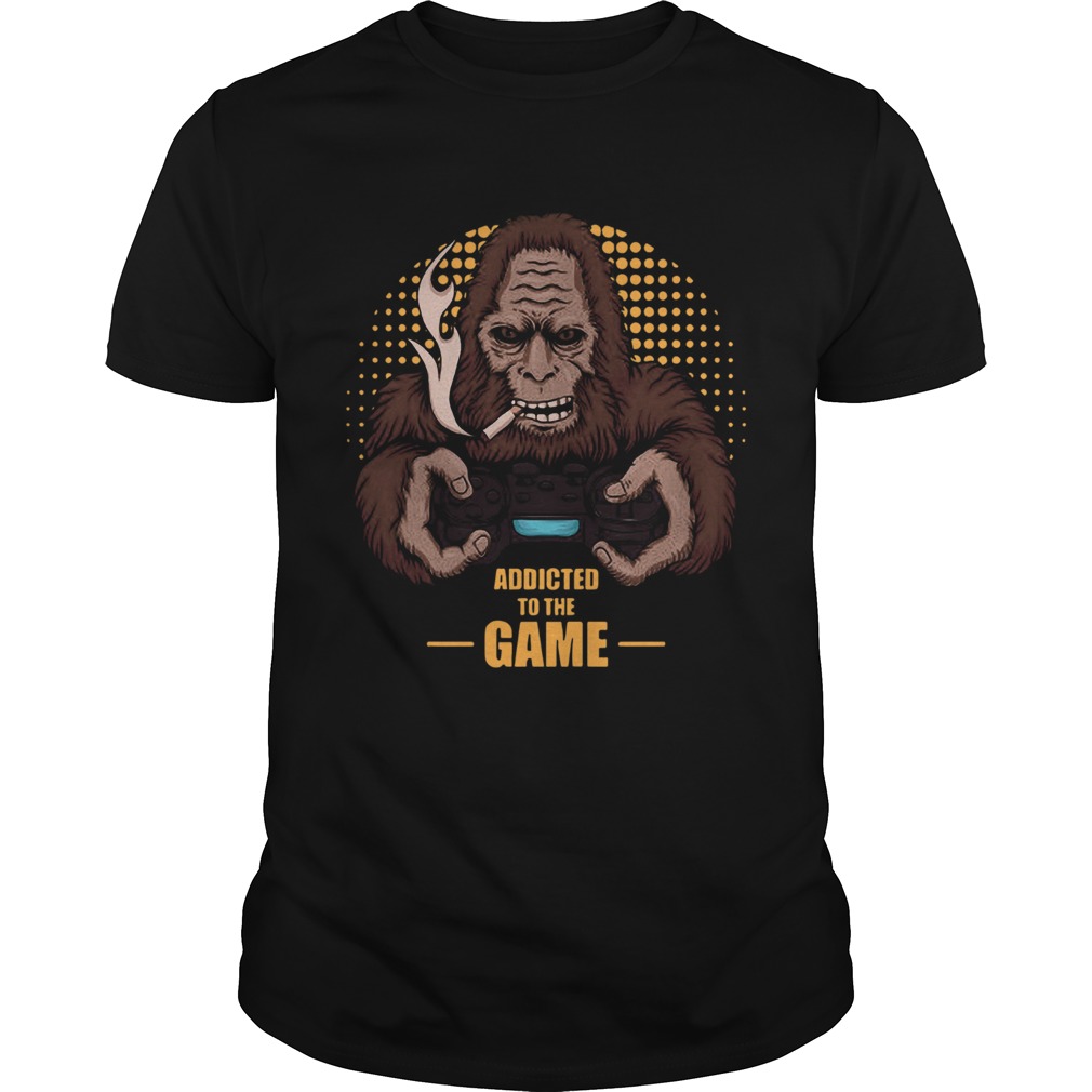 Bigfoot Addicted To The Game shirt