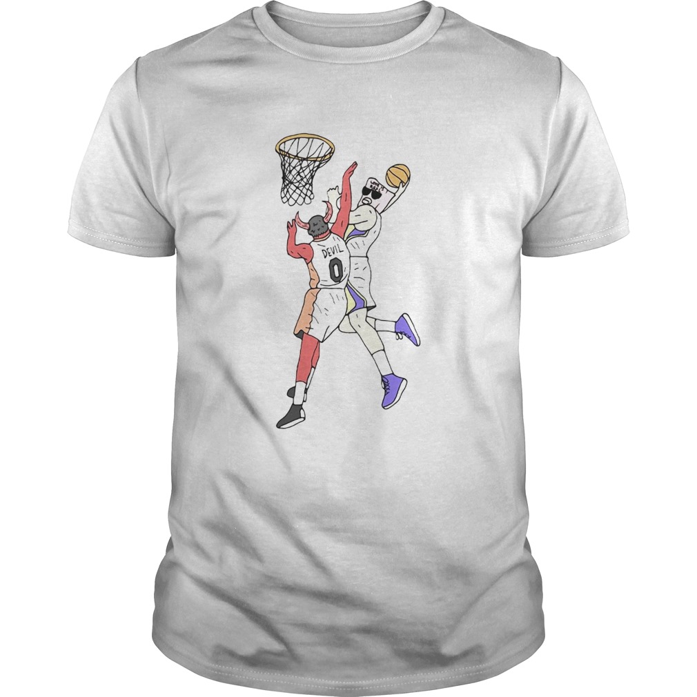 Dunking on devils Volleyball shirt