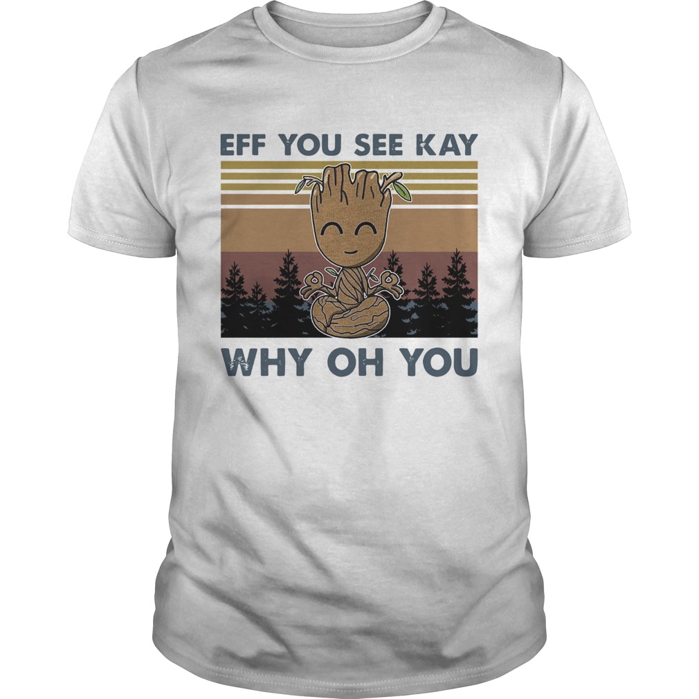 Groot Eff You See Kay Why Oh You Vintage shirt