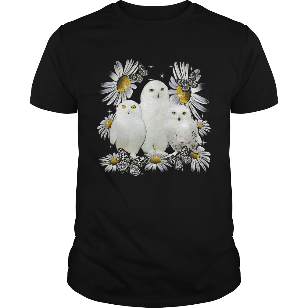 Owls And Flower shirt