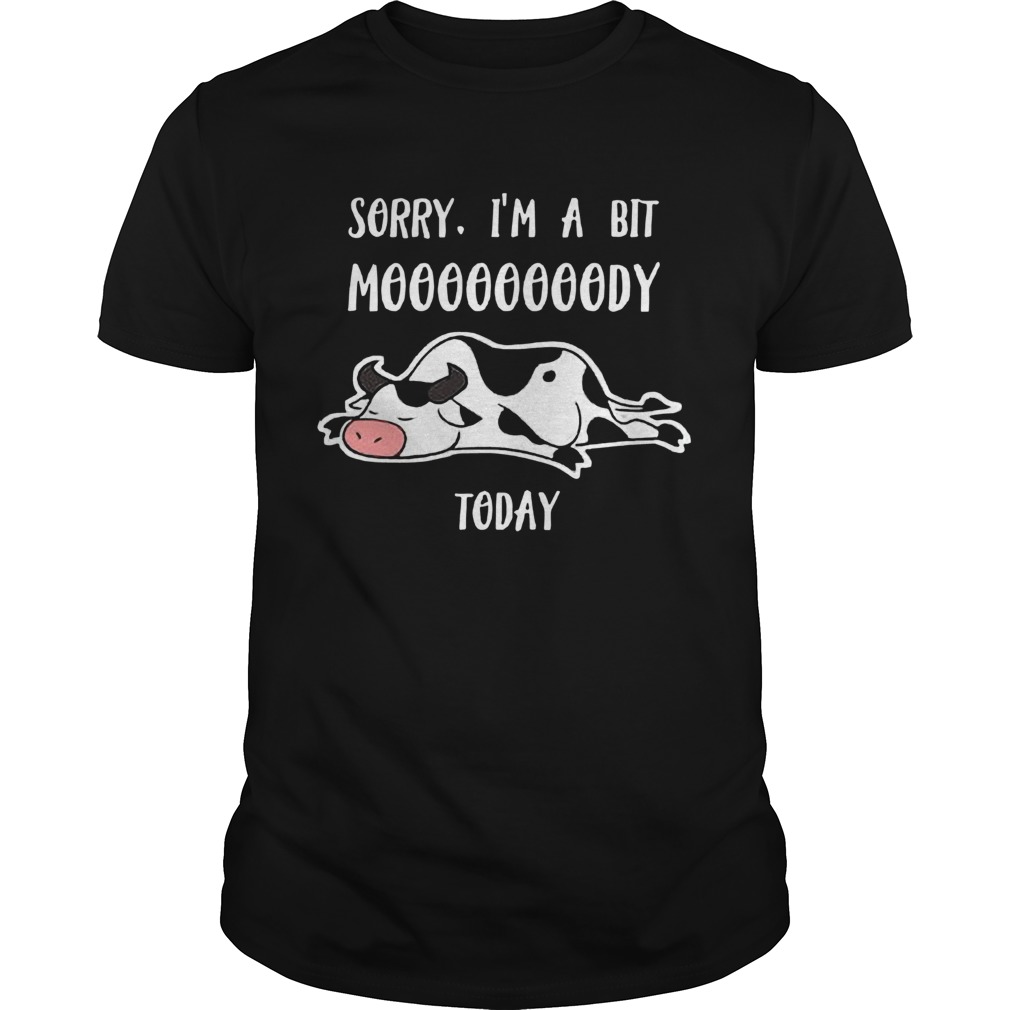 Sorry Im a bit Moody Today shirt