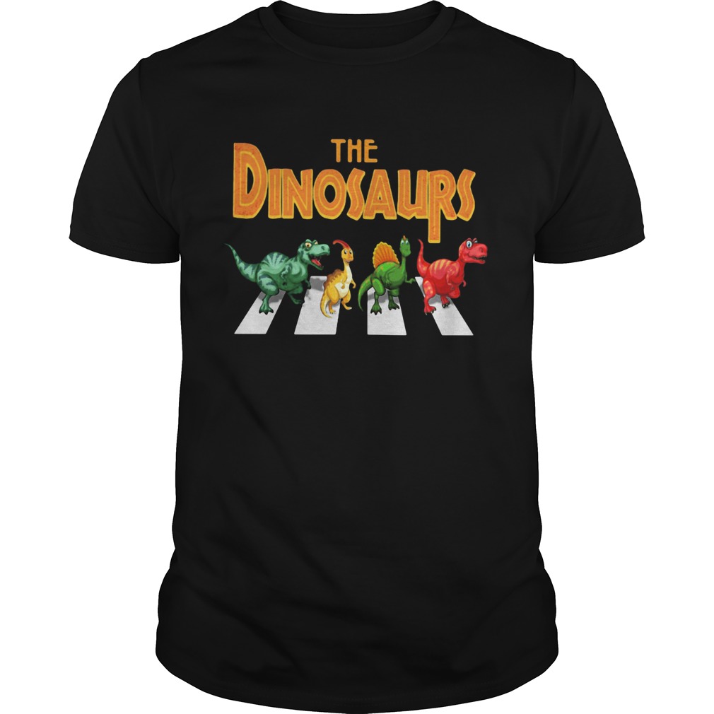 The dinosaurs abbey road shirt