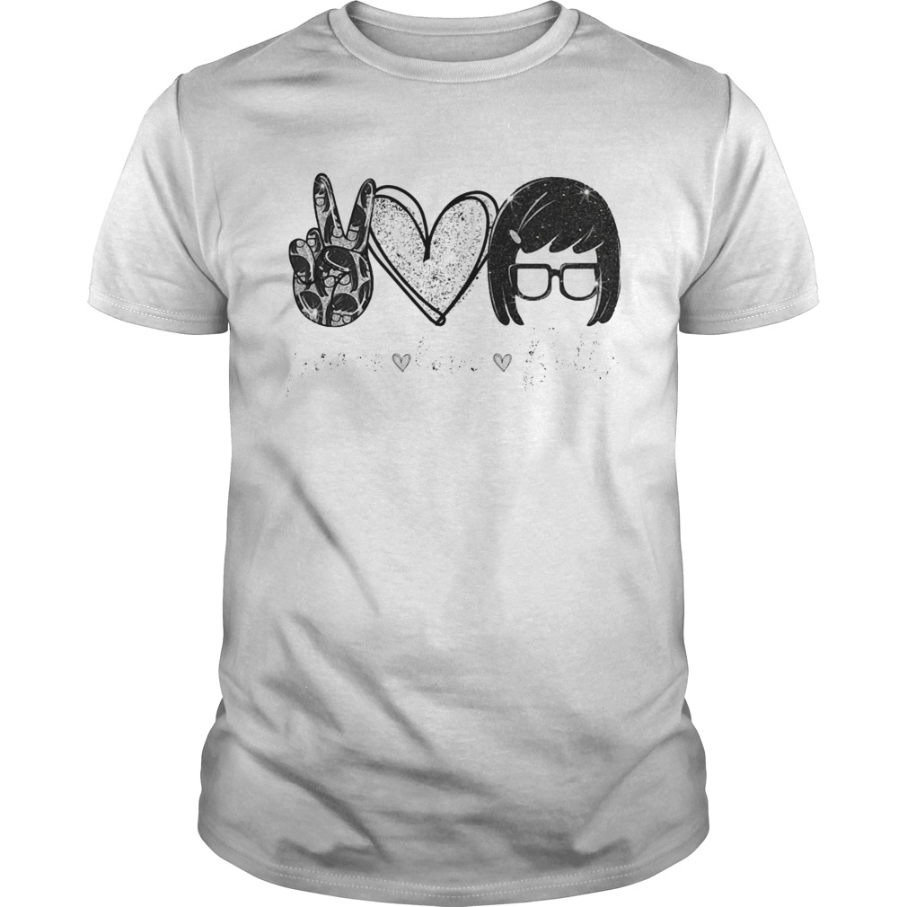 Tina Belcher Peace Love Butts shirt