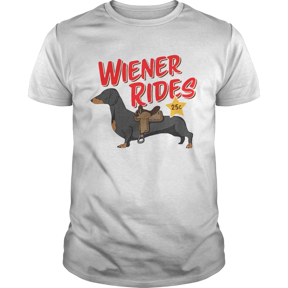 Wiener Rides 25c shirt