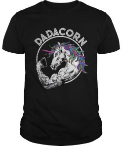 Dadacorn unicorn daddycorn papa happy fathers day  Unisex