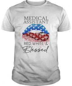 Each Medical Assistant Red White And Blessed Vintage  Unisex