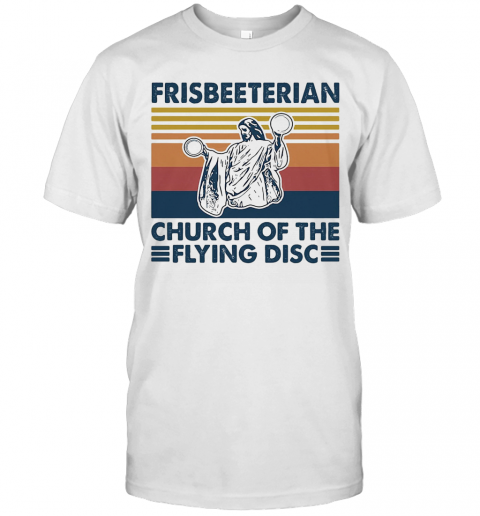 Frisbeeterian Church Of The Flying Disc Vintage T-Shirt