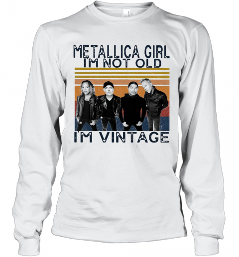 metallica t shirt girl