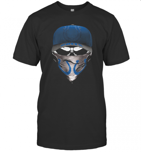 Skull Mask Indianapolis Colts Football T-Shirt