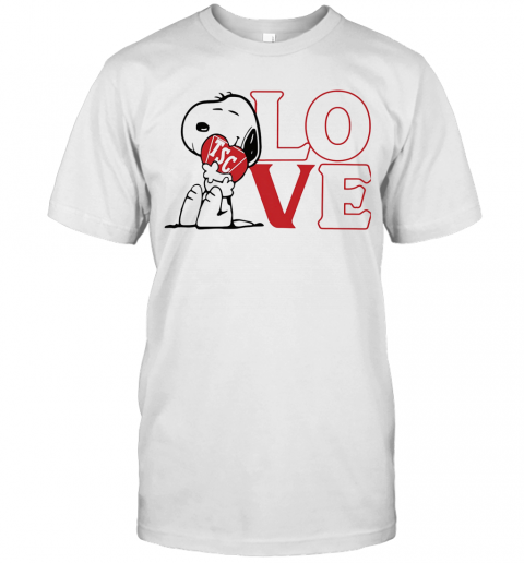 Snoopy Hug Heart Love TSC T-Shirt