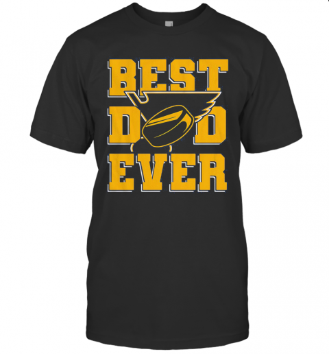 St. Louis Blues Best Dad Ever Happy Father'S Day T-Shirt