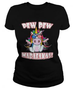 Unicorn Pew Pew Madafakas  Classic Ladies