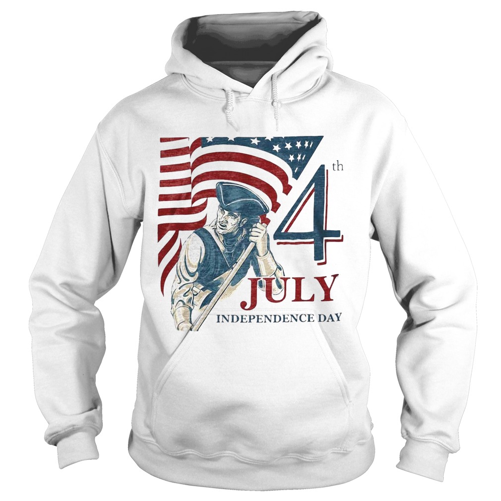 Awkward Styles Unisex USA Flag Patriotic Hoodie Hooded Sweatshirt White Independence Day 4th of July 