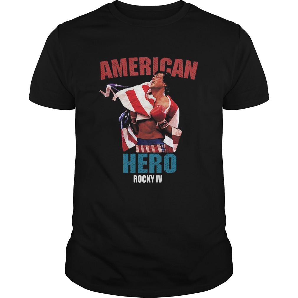 American hero rocky iv shirt