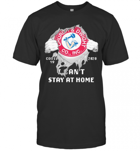Churoa And Dwight Co.,INC I Can'T Stay At Home Covid 19 2020 Superman T-Shirt