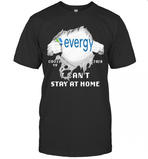Evergy I Can'T Stay At Home Covid 19 2020 Superman T-Shirt
