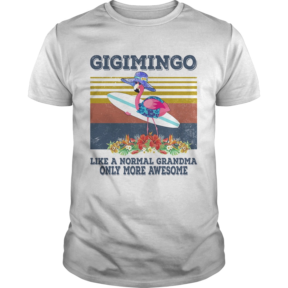 Gigimingo like a normal grandma only more awesome vintage retro flower shirt
