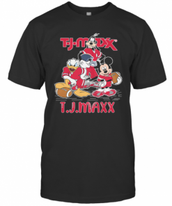 Goofy Donald Duck And Mickey Mouse Football Player Tj Maxx T-Shirt Classic Men's T-shirt