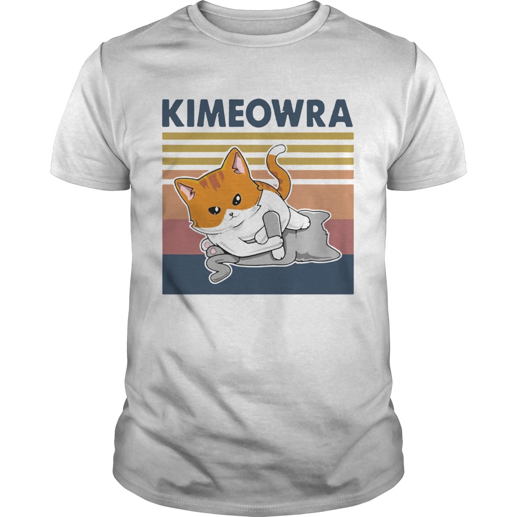Jiu Jitsu Kimura Kimeowra Cats shirt