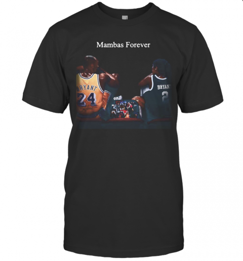 Kobe Bryant And Daughter Mambas Forever T-Shirt