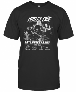 Motley Crue 1981 2020 Signature T-Shirt Classic Men's T-shirt