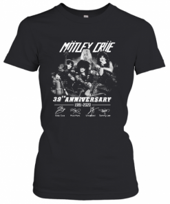 Motley Crue 1981 2020 Signature T-Shirt Classic Women's T-shirt