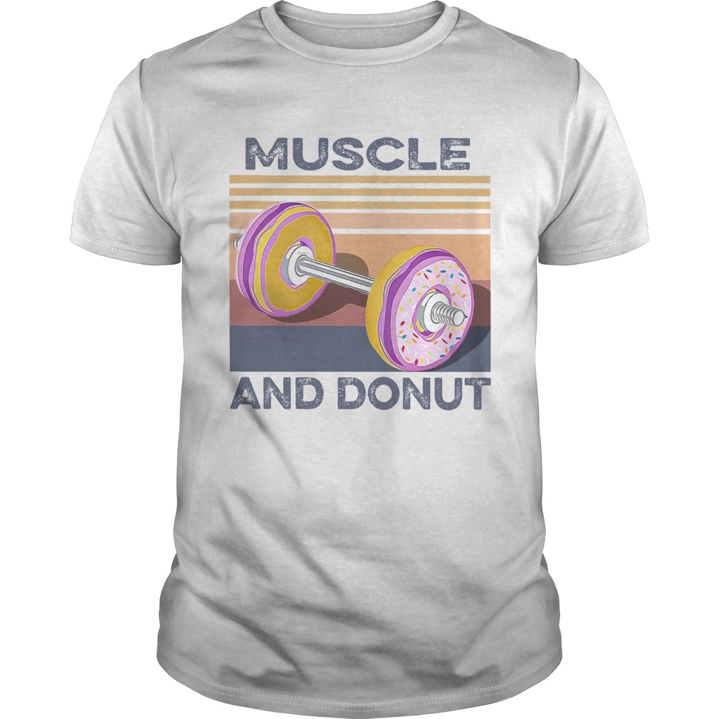 Muscle And Donut Vintage shirt