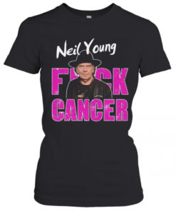 Neil Young Fuck Cancer T-Shirt Classic Women's T-shirt